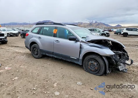 2010 Subaru Outback 2.5I from USA, damaged, VIN 4S4BRBAC4A3337690